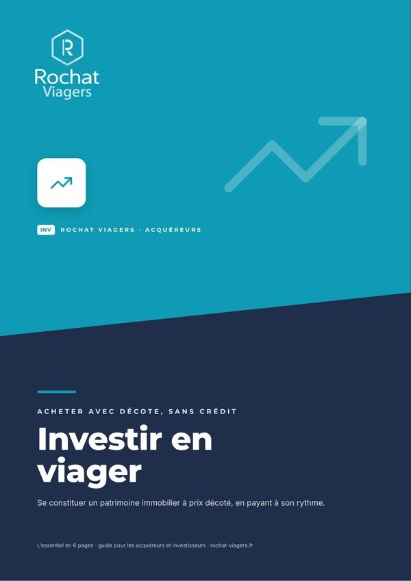 Couverture du guide « Investir en viager »