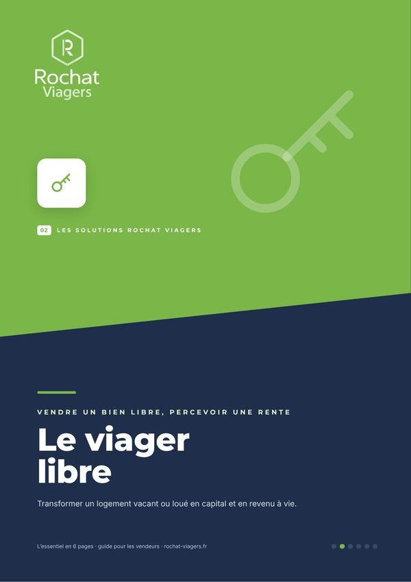 Couverture du guide « Le viager libre »