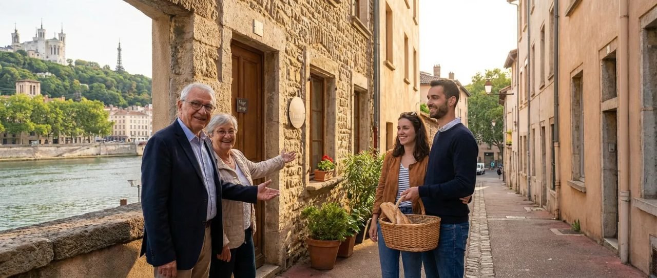 Village provençal ensoleillé, financer l'achat d'un bien en viager
